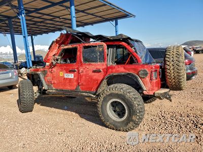 Drugie zdjęcie samochodu z przodu: 2020 JEEP WRANGLER UNLIMITED RUBICON VIN:1C4HJXFN5LW300923 - miniatura