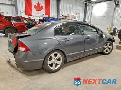 Trzecie zdjęcie samochodu z tyłu: 2009 HONDA CIVIC LX-S VIN:2HGFA16619H104256 - miniatura