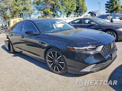 Czwarte zdjęcie samochodu z boku: 2024 HONDA ACCORD TOURING HYBRID VIN:1HGCY2F85RA055552 - miniatura