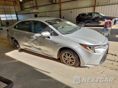 Czwarte zdjęcie samochodu z boku: 2021 TOYOTA COROLLA LE VIN:JTDEAMDE3MJ018170 - miniatura