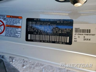Zdjęcie 12 z 13 samochodu: 2017 TOYOTA 86 BASE VIN:JF1ZNAA17H9707227 - miniatura