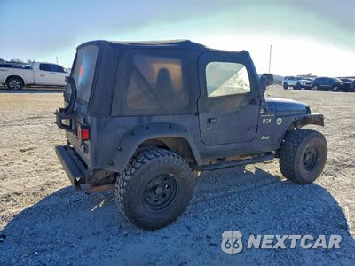 Trzecie zdjęcie samochodu z tyłu: 2002 JEEP WRANGLER / TJ X VIN:1J4FA39S32P775538 - miniatura