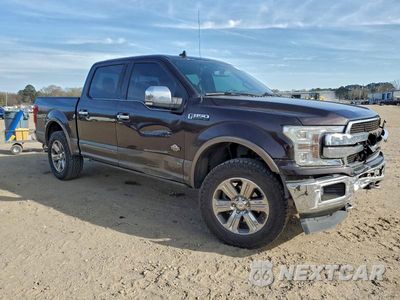 Czwarte zdjęcie samochodu z boku: 2018 FORD F150 SUPERCREW VIN:1FTEW1EG0JFA94170 - miniatura