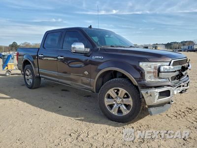 Czwarte zdjęcie samochodu z boku: 2018 FORD F150 SUPERCREW VIN:1FTEW1EG0JFA94170 - miniatura