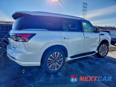 Trzecie zdjęcie samochodu z tyłu: 2025 INFINITI QX80 LUXE VIN:JN8AZ3BE6S9701357 - miniatura