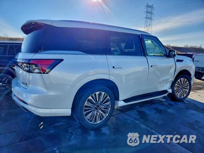 Trzecie zdjęcie samochodu z tyłu: 2025 INFINITI QX80 LUXE VIN:JN8AZ3BE6S9701357 - miniatura