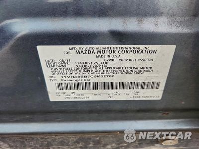 Zdjęcie 12 z 12 samochodu: 2012 MAZD 6 S VIN:1YVHZ8EB7C5M02780 - miniatura