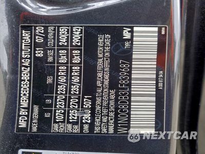 Zdjęcie 13 z 14 samochodu: 2020 MERCEDES-BENZ GLC 300 VIN:W1N0G8DB3LF839687 - miniatura
