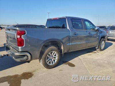 Trzecie zdjęcie samochodu z tyłu: 2021 CHEVROLET SILVERADO C1500 LT VIN:3GCPWCED0MG450128 - miniatura
