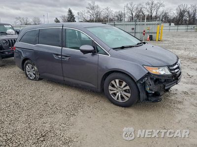 Czwarte zdjęcie samochodu z boku: 2015 HONDA ODYSSEY EX VIN:5FNRL5H42FB083024 - miniatura