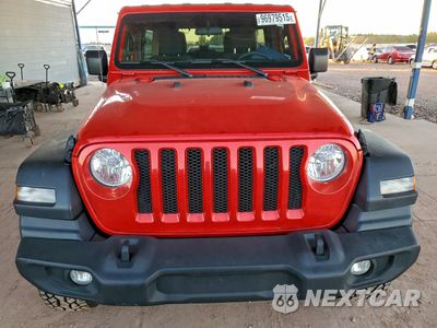 Piąte zdjęcie samochodu w środku: 2018 JEEP WRANGLER UNLIMITED SPORT VIN:1C4HJXDGXJW228084 - miniatura