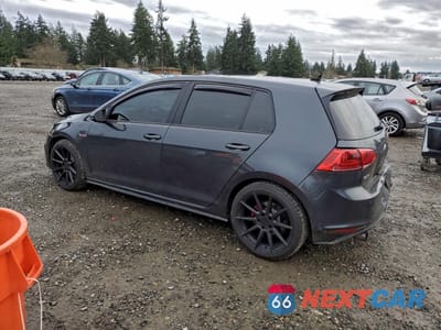 Drugie zdjęcie samochodu z przodu: 2016 VOLKSWAGEN GTI S/SE VIN:3VW5T7AU1GM053401 - miniatura