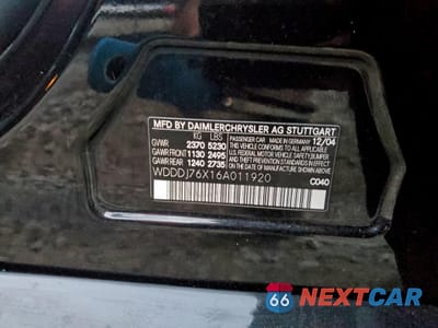 Zdjęcie 12 z 14 samochodu: 2006 MERCEDES-BENZ CLS 55 AMG VIN:WDDDJ76X16A011920 - miniatura