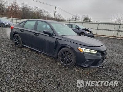 Czwarte zdjęcie samochodu z boku: 2023 HONDA CIVIC SPORT VIN:2HGFE2F55PH525525 - miniatura