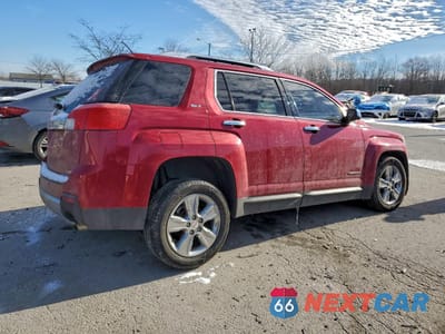 Trzecie zdjęcie samochodu z tyłu: 2015 GMC TERRAIN SLT VIN:2GKFLYE34F6342526 - miniatura