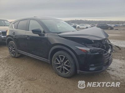 Czwarte zdjęcie samochodu z boku: 2018 MAZDA CX-5 GRAND TOURING VIN:JM3KFADM3J0303616 - miniatura