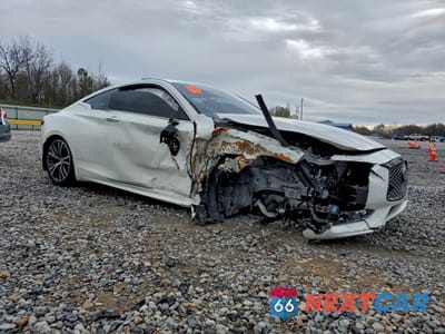 Czwarte zdjęcie samochodu z boku: 2019 INFINITI Q60 PURE VIN:JN1EV7EK2KM230261 - miniatura