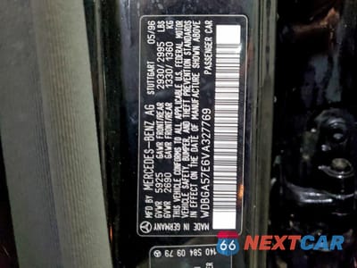 Zdjęcie 12 z 12 samochodu: 1997 MERCEDES-BENZ S 600 VIN:WDBGA57E6VA327769 - miniatura