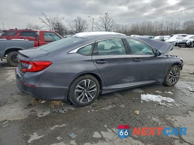 Trzecie zdjęcie samochodu z tyłu: 2020 HONDA ACCORD HYBRID EXL VIN:1HGCV3F54LA003020 - miniatura
