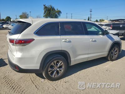 Trzecie zdjęcie samochodu z tyłu: 2015 TOYOTA HIGHLANDER LE VIN:5TDZKRFH8FS090815 - miniatura