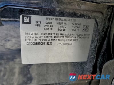 Zdjęcie 12 z 14 samochodu: 2012 CADILLAC CTS VIN:1G6DC5E55C0115226 - miniatura