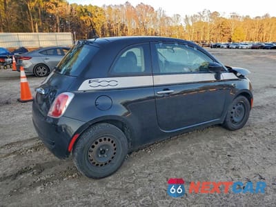Trzecie zdjęcie samochodu z tyłu: 2015 FIAT 500 POP VIN:3C3CFFAR2FT750172 - miniatura
