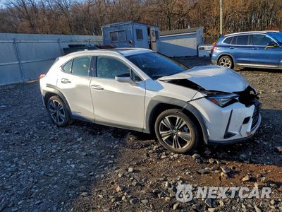 Czwarte zdjęcie samochodu z boku: 2020 LEXUS UX 250H VIN:JTHP9JBHXL2035004 - miniatura