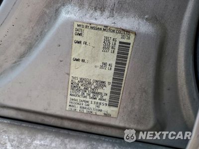 Zdjęcie 12 z 13 samochodu: 2017 NISSAN ALTIMA 2.5 VIN:1N4AL3AP6HC138859 - miniatura