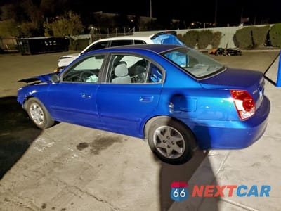 Drugie zdjęcie samochodu z przodu: 2005 HYUNDAI ELANTRA GLS VIN:KMHDN46D65U943106 - miniatura