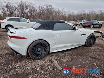 Trzecie zdjęcie samochodu z tyłu: 2017 JAGUAR F-TYPE S VIN:SAJWJ6FV4H8K41653 - miniatura