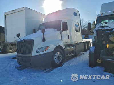 Drugie zdjęcie samochodu z przodu: 2019 INTERNATIONAL LT625 SEMI TRUCK VIN:3HSDZAPR0KN770590 - miniatura