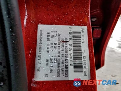Zdjęcie 12 z 12 samochodu: 2013 MAZDA 3 I VIN:JM1BL1VP2D1747465 - miniatura