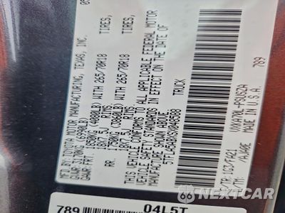 Zdjęcie 13 z 15 samochodu: 2025 TOYOTA TUNDRA CREWMAX SR VIN:5TFLA5ABXSX048588 - miniatura