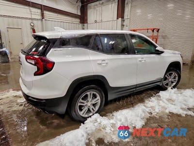 Trzecie zdjęcie samochodu z tyłu: 2022 GMC TERRAIN SLE VIN:3GKALTEV4NL123297 - miniatura