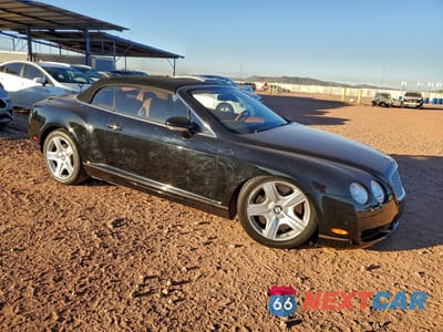 Czwarte zdjęcie samochodu z boku: 2007 BENTLEY CONTINENTAL GTC VIN:SCBDR33W77C046896 - miniatura