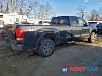 Trzecie zdjęcie samochodu z tyłu: 2013 GMC SIERRA K1500 SLE VIN:1GTR2VE04DZ277095 - miniatura