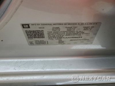 Zdjęcie 13 z 13 samochodu: 2018 GMC SIERRA C1500 SLT VIN:3GTP1NEC7JG558694 - miniatura