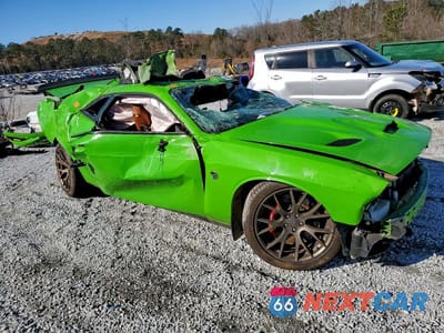 Czwarte zdjęcie samochodu z boku: 2017 DODGE CHALLENGER SRT HELLCAT VIN:2C3CDZC92HH550103 - miniatura