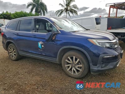 Czwarte zdjęcie samochodu z boku: 2022 HONDA PILOT EXL VIN:5FNYF5H51NB002704 - miniatura