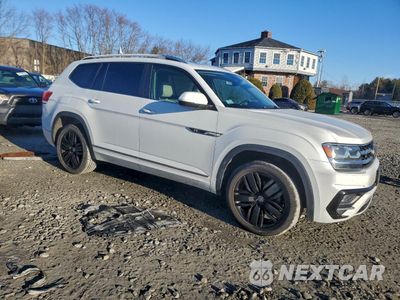 Czwarte zdjęcie samochodu z boku: 2019 VOLKSWAGEN ATLAS SEL VIN:1V2RR2CA7KC546064 - miniatura