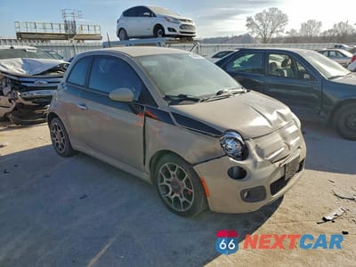 Czwarte zdjęcie samochodu z boku: 2012 FIAT 500 SPORT VIN:3C3CFFBR8CT109084 - miniatura