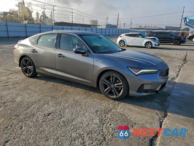 Czwarte zdjęcie samochodu z boku: 2024 ACURA INTEGRA A-SPEC TECH VIN:19UDE4H64RA019274 - miniatura