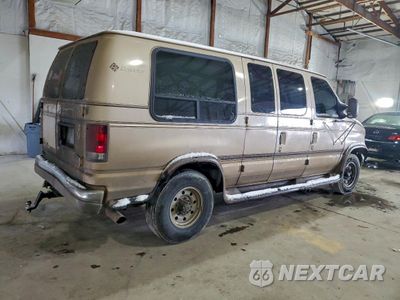 Trzecie zdjęcie samochodu z tyłu: 1996 FORD ECONOLINE E350 VAN VIN:1FDJE34F4THA64954 - miniatura