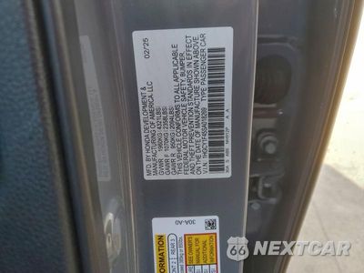 Zdjęcie 12 z 12 samochodu: 2025 HONDA ACCORD SE VIN:1HGCY1F45SA018269 - miniatura