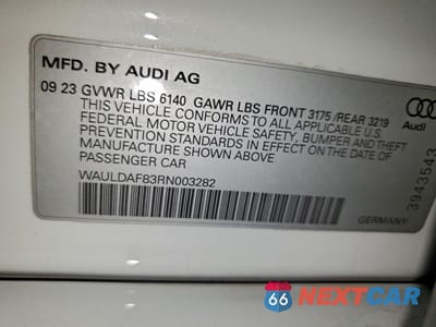Zdjęcie 13 z 13 samochodu: 2024 AUDI A8 L VIN:WAULDAF83RN003282 - miniatura