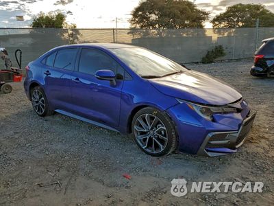 Czwarte zdjęcie samochodu z boku: 2021 TOYOTA COROLLA SE VIN:JTDS4MCE9MJ057700 - miniatura