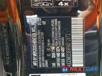 Zdjęcie 13 z 14 samochodu: 2023 MERCEDES-BENZ EQS SUV 450+ VIN:4JGDM2DB9PA012872 - miniatura