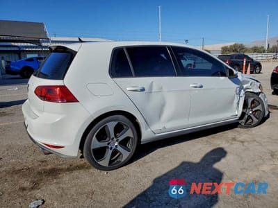 Trzecie zdjęcie samochodu z tyłu: 2017 VOLKSWAGEN GTI S VIN:3VW5T7AU8HM076532 - miniatura