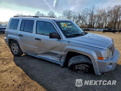 Czwarte zdjęcie samochodu z boku: 2010 JEEP PATRIOT SPORT VIN:1J4NF2GB7AD593125 - miniatura