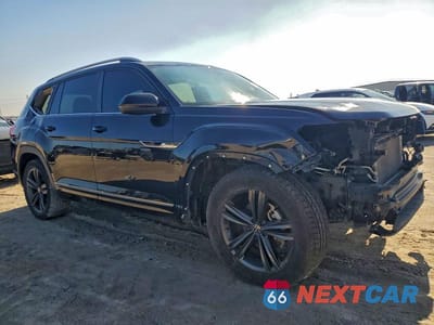 Czwarte zdjęcie samochodu z boku: 2022 VOLKSWAGEN ATLAS SEL R-LINE VIN:1V2AR2CA3NC513760 - miniatura